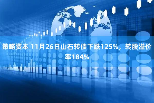 策略资本 11月26日山石转债下跌125%，转股溢价率184%
